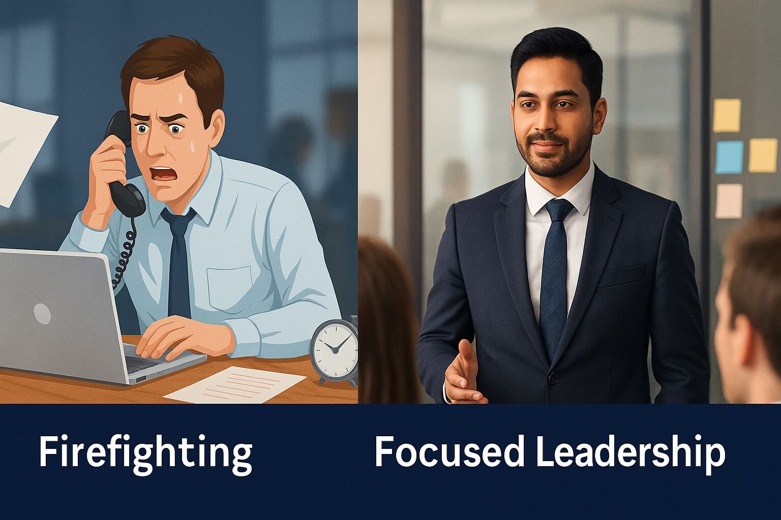 Firefighting vs leadership (1)